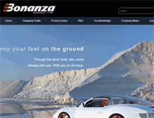 Tablet Screenshot of bonanzatyre.com